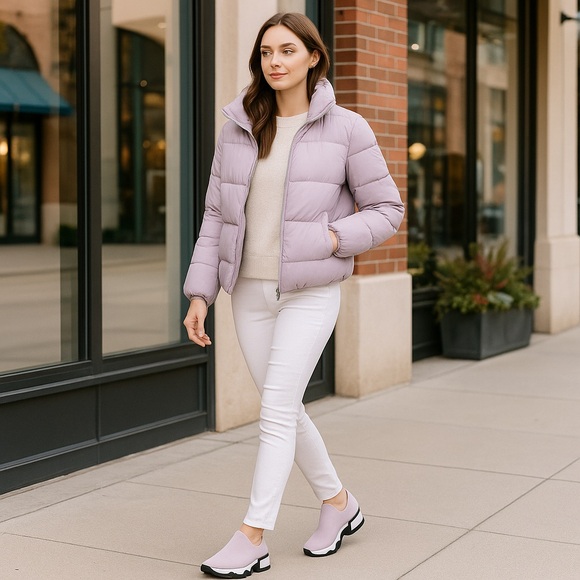 iRi Shoes - iRi WES Pink Outline Neoprene Low Top Sneaker